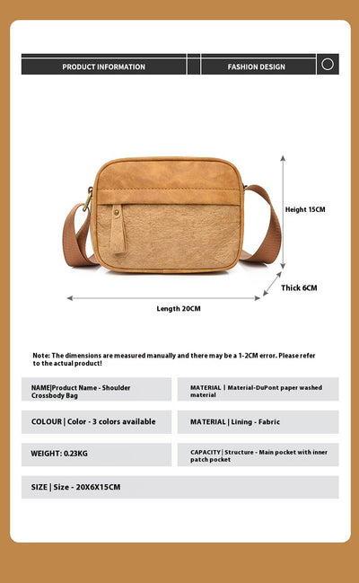 Bolsa Bandolera Casual para Hombre - Image 7