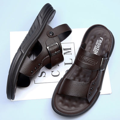 Zapatos Casuales de Cuero para Hombre con Plantilla de Látex - Image 7