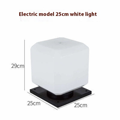 Lámpara LED Pilar Exterior Impermeable para Villa - Image 6