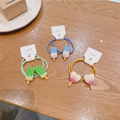 Anillo para Cabello con Forma de Helado - Accesorio Divertido para Niñas - Image 5