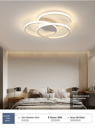 Lámpara de Techo LED Estilo Nórdico para Recámara Principal - Diseño Moderno e Inteligente - Image 19