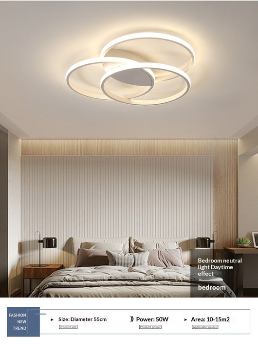 Lámpara de Techo LED Estilo Nórdico para Recámara Principal - Diseño Moderno e Inteligente - Image 19