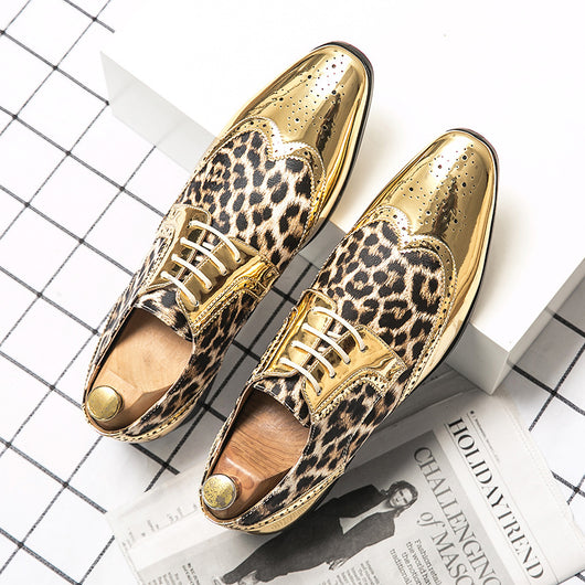 Zapatos de Cuero Brillante Punta Aguda para Hombre - Estilo Ejecutivo - Image 19