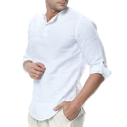 Camisa Retro Japonesa de Manga Larga Estilo Vintage - Image 7