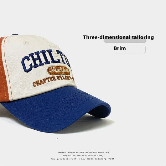 Gorra de Béisbol Retro con Combinación de Colores para Bebé - Protección Solar Verano - Image 22
