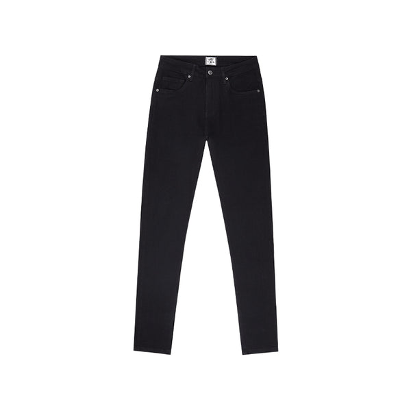 Jeans Slim Fit Elásticos con Largo Extendido y Efecto Apilado
