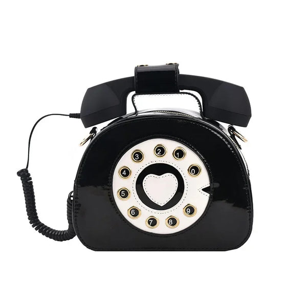 Bolso Bandolera Retro Teléfono para Mujer - Cuero PU Casual y Versátil - Image 6