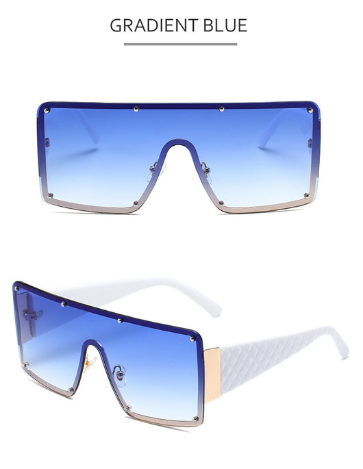 Gafas de Sol Cuadradas Oversized con Personalidad para Mujer - Image 20