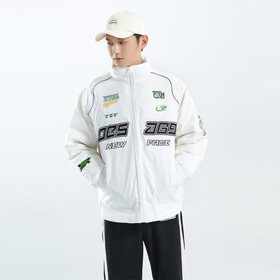 Abrigo Abrigado con Capucha de Plumón de Pato Blanco - Estilo Casual Moderno - Image 11
