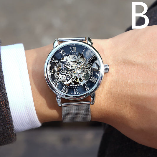 Reloj Automático Mecánico para Hombre Sumergible con Diseño Esqueletado - Image 2