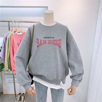 Suéter Falsa Dos Piezas para Mujer Primavera Estilo Coreano Oversize - Image 4