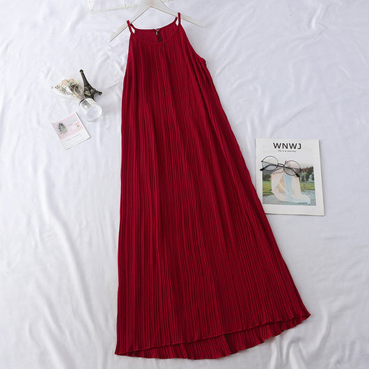 Vestido Falda Halter Sin Mangas Temperament - Image 14