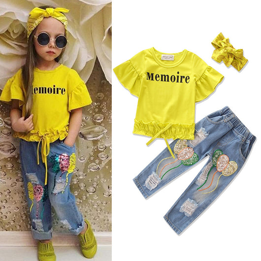 Conjunto de Jeans Rotos para Mujer - Estilo Desgarrado - Image 3