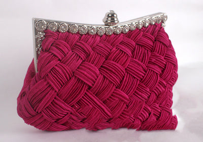 Bolso de Mano Nupcial Diamond - Clutch Elegante para Eventos - Image 3