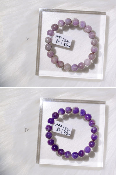 Pulsera de Sodalita Natural que Cambia a Púrpura con la Luz Solar - Image 7