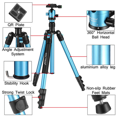 Trípode Multifuncional CT62 para Smartphone - Soporte Profesional de Fotografía Portátil - Image 5