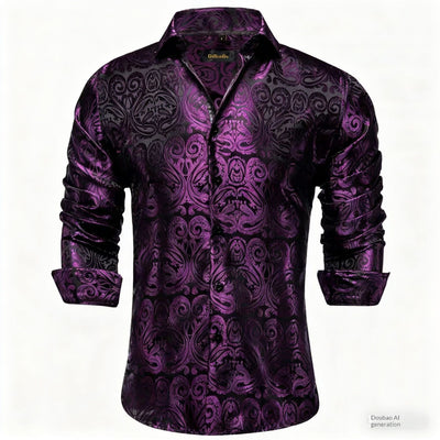 Camisa Casual Deportiva Holgada con Solapa para Hombre - Image 32