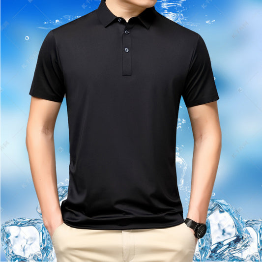 Polo de Seda Mulberry para Hombre - Elegancia y Comodidad - Image 2