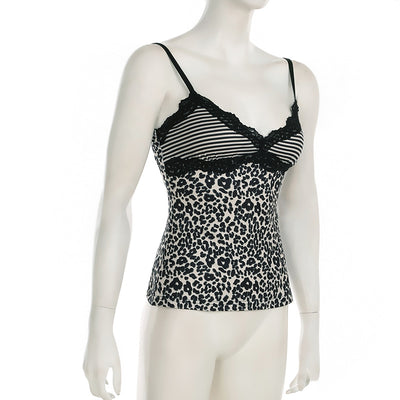 Top Sensual de Encaje Leopardo con Tirantes Ajustables - Image 18
