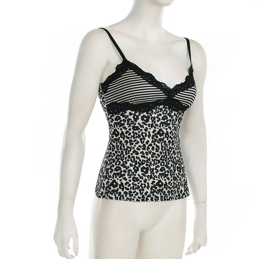 Top Sensual de Encaje Leopardo con Tirantes Ajustables - Image 18