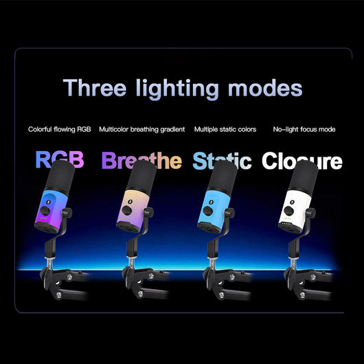 Micrófono XLR USB Dual Modo con Bobina Móvil y Reducción de Ruido ZX777 - Image 3