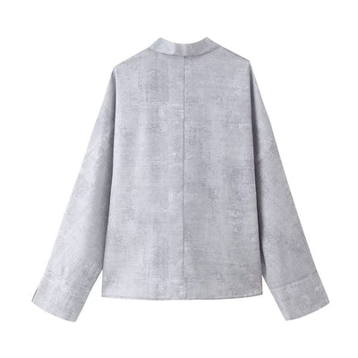 Conjunto de Dos Piezas: Blusa Bordada y Pantalón Pierna Ancha - Image 21