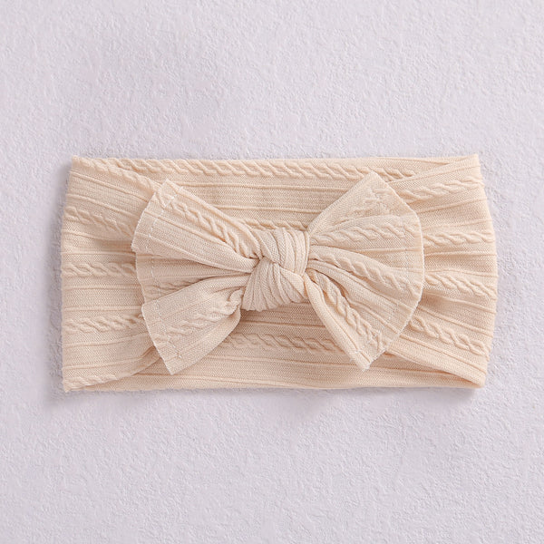Diadema Elástica con Moño para Bebés y Niñas - Image 3
