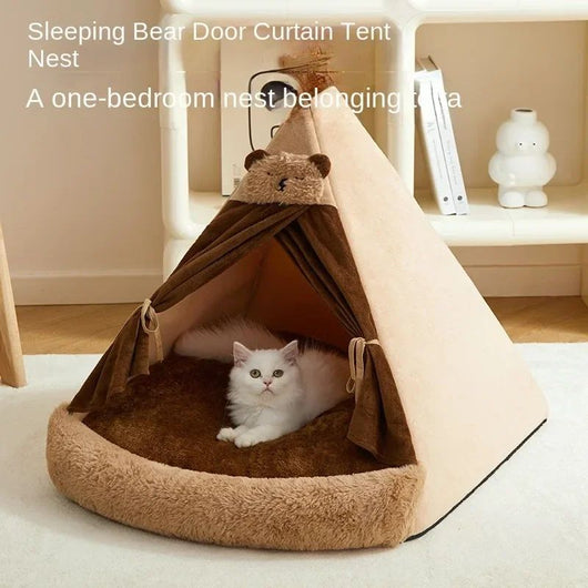 Casa Felina Cerrada 4 Estaciones - Refugio Confort para Gatos y Mascotas - Image 7