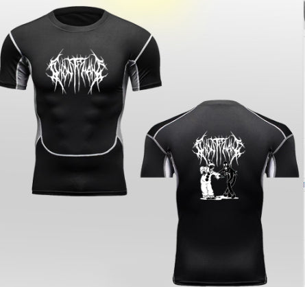 Playera Deportiva Elástica con Estampado 2D de Secado Rápido para Hombre - Image 16
