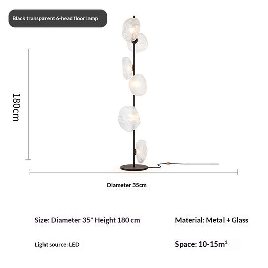 Lámpara de Pie para Sala y Dormitorio con Base de Mesa - Image 14