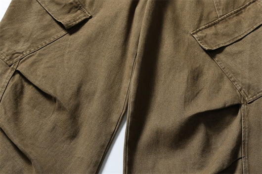 Overol Retro Japonés de Colores Sólidos - Diseño Holgado y Casual - Image 13