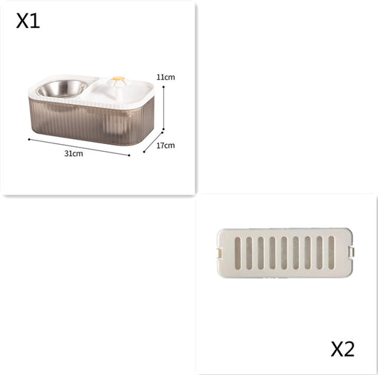 Comedero Automático para Gatos de Gran Capacidad con Fuente de Agua - Image 9