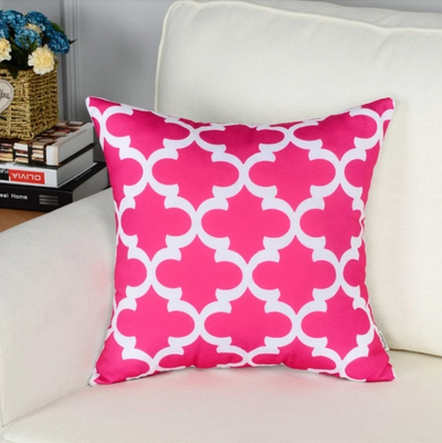 Funda de Almohada Geométrica de Felpa Suave - Image 13