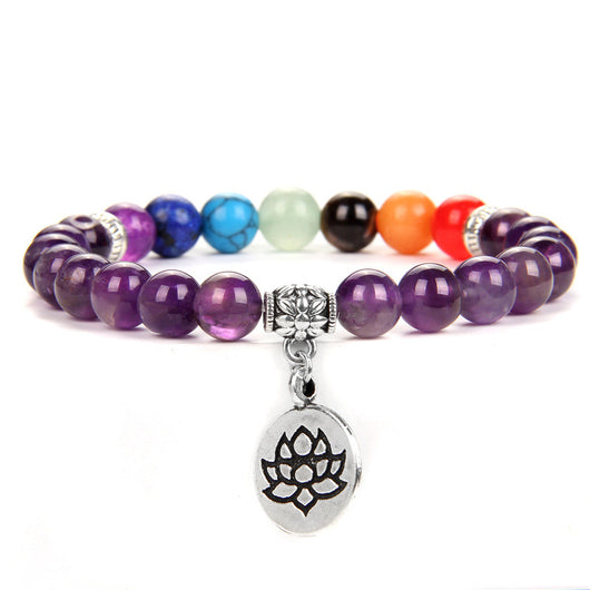 Pulsera de Chakras con Piedras Energéticas para Yoga y Meditación - Image 29