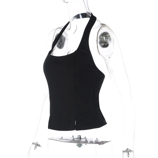 Top Halter Escotado sin Espalda Ajustado - Image 12