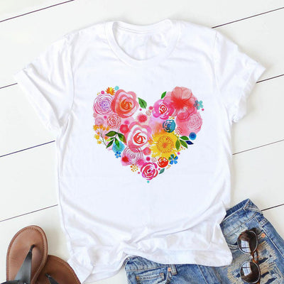 Playera Dama con Estampado de Letra Personalizada - Image 25