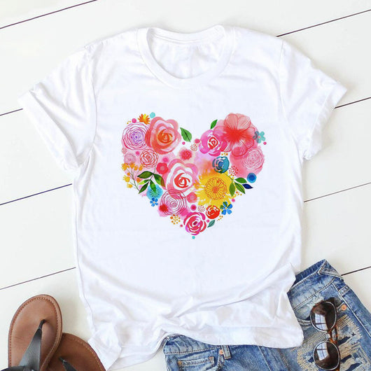 Playera Dama con Estampado de Letra Personalizada - Image 25