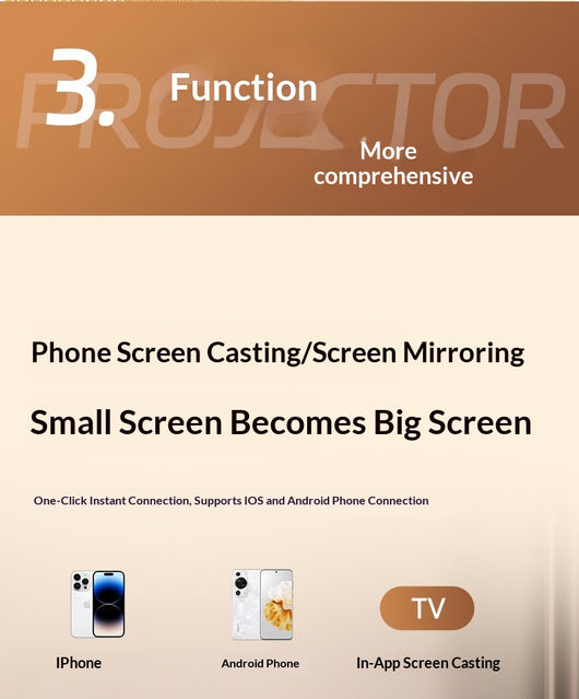 Proyector Inteligente Compacto HY300 - Image 13