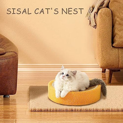 Rascador Circular para Gatos con Sisal - Cama y Juguete 2 en 1 - Image 7