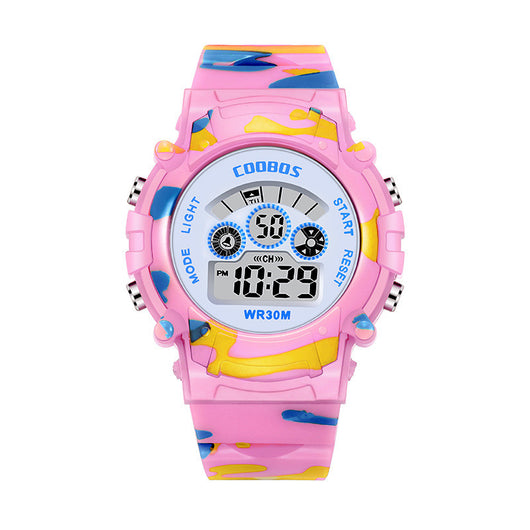 Reloj Deportivo Digital Luminoso Resistente al Agua Unisex Estudiante - Image 12