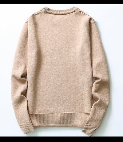 Suéter Casual de Cuello Redondo y Manga Larga para Hombre - Image 14
