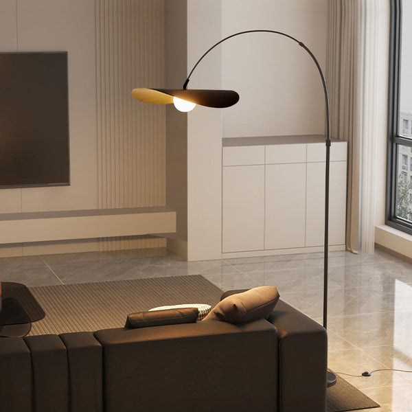Lámpara de Pie Hat Minimalista Moderna para Sala de Estar