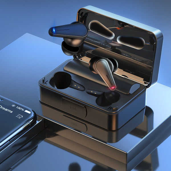 Auriculares con Pantalla Digital Bilingüe de Gran Formato
