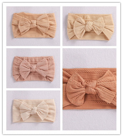 Diadema Elástica con Moño para Bebés y Niñas - Image 9