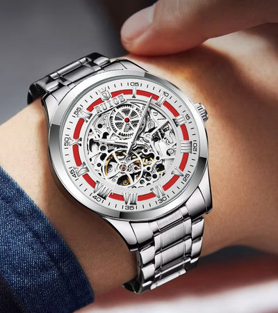 Reloj Mecánico Automático para Hombre con Esfera Transparente Doble - Image 5