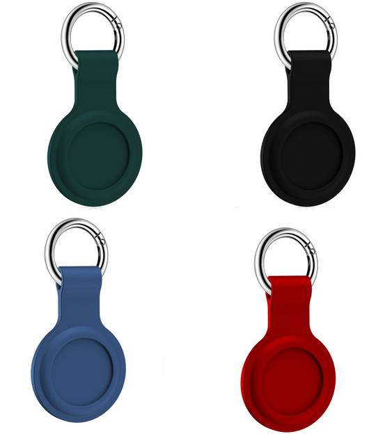 Funda Protectora de Silicona Líquida para AirTag - Llavero Antiloss - Image 8