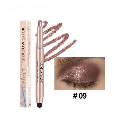Sombra de Ojos en Barra Pearlescente de Alto Brillo Gusano de Seda para Mujer - Image 10