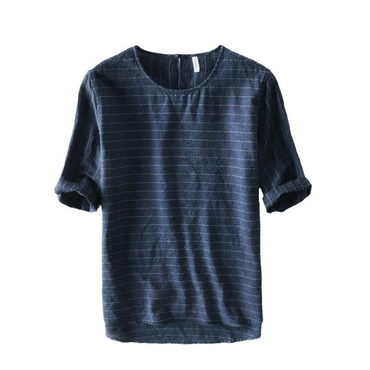 Playera Casual Estilo Chino de Manga Corta para Hombre - Image 4