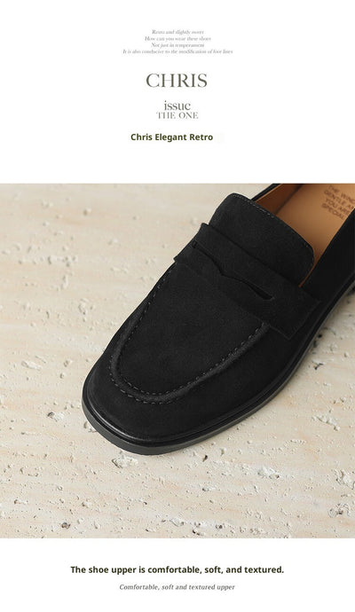 Zapatos de Tacón para Mujer en Piel de Oveja con Punta Cuadrada y Redonda Retro - Image 29