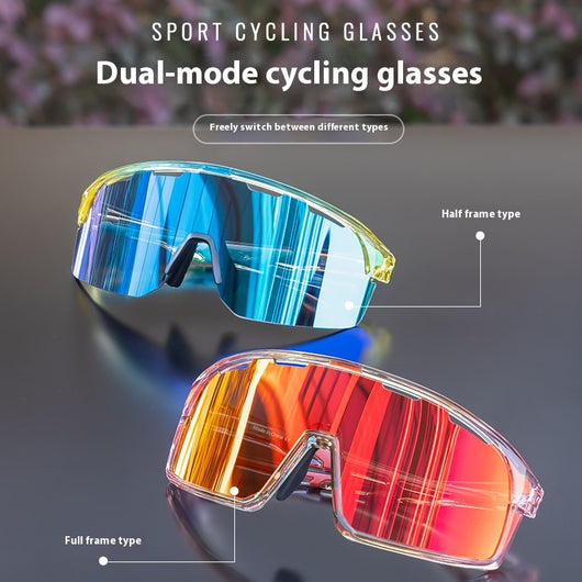Gafas Deportivas Ciclismo Dual Protección UV - Montaña y Ruta - Image 2